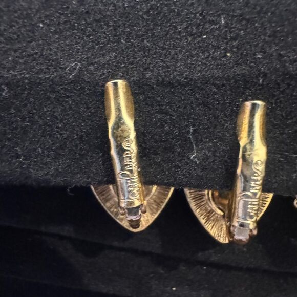 Joan Rivers 'Hearts & Flowers' Full Earring Set of 3 Pairs - Vintage - Picture 6 of 9